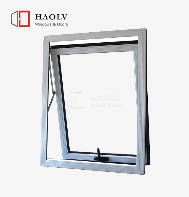 aluminum top hung window